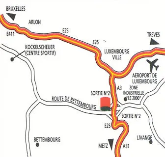 Ibis Luxembourg Sud 호텔